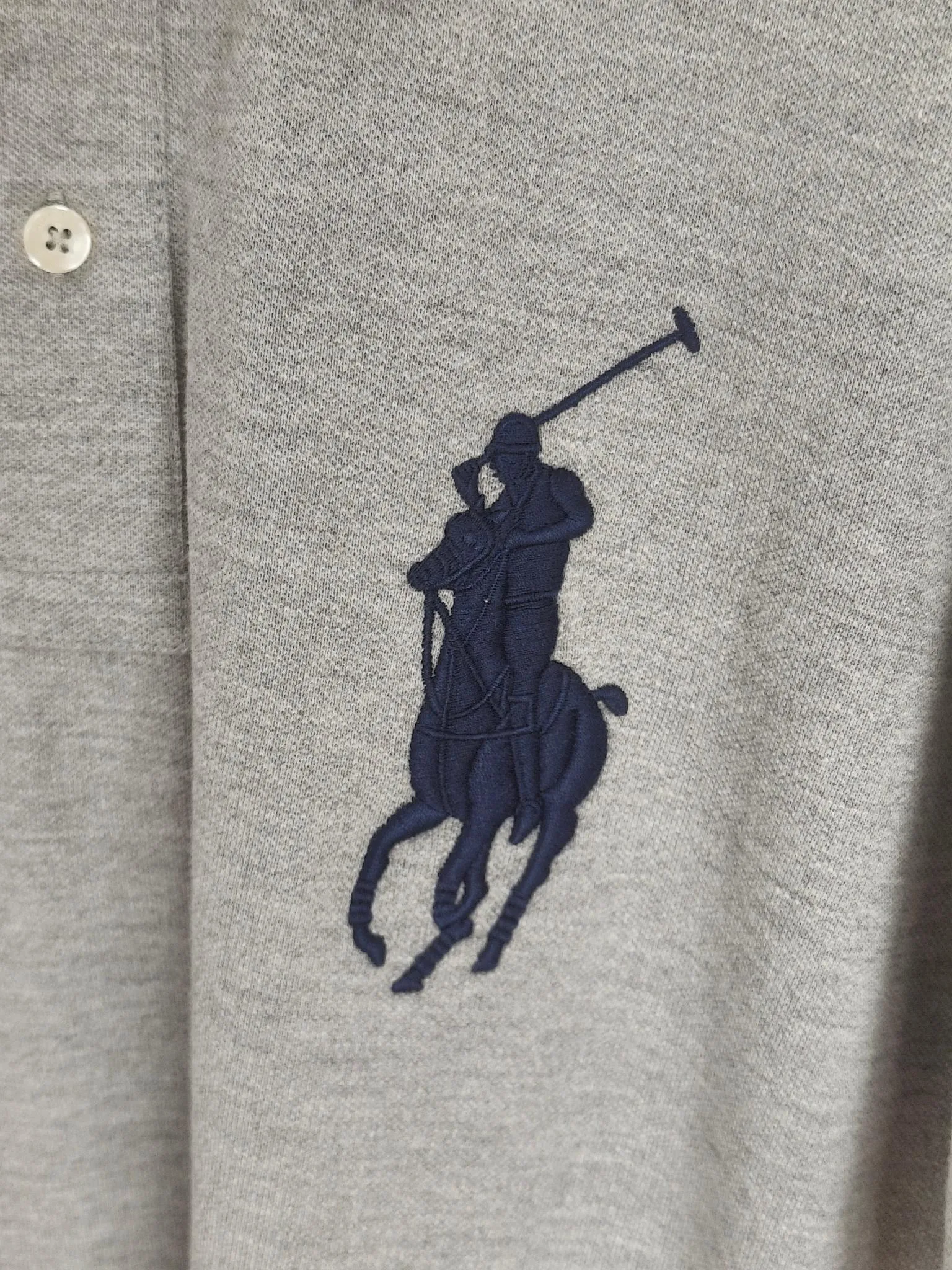 P180 Ralph Lauren large embroidered polo shirt with lapel and short sleeves. High-end quality. Complete with three labels, comfortable and breathable, classic and simple, exquisite and fashionable. The details show high-end quality. Color: black, white, gray, navy. Size: M-XXL